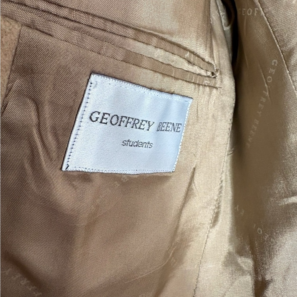 GEOFFREY BEENE Students 100% Camel Hair Blazer Size 38R -- GORGEOUS!!! - Picture 9 of 10